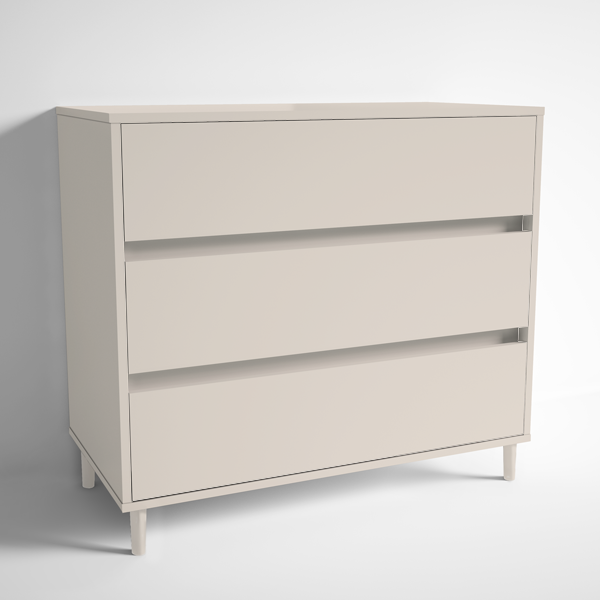 3 Drawer Freestanding Drawer Chest