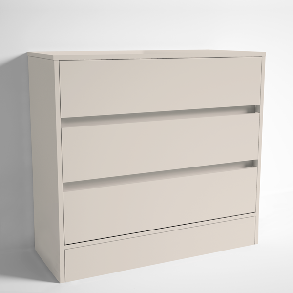 3 Drawer Freestanding Drawer Chest