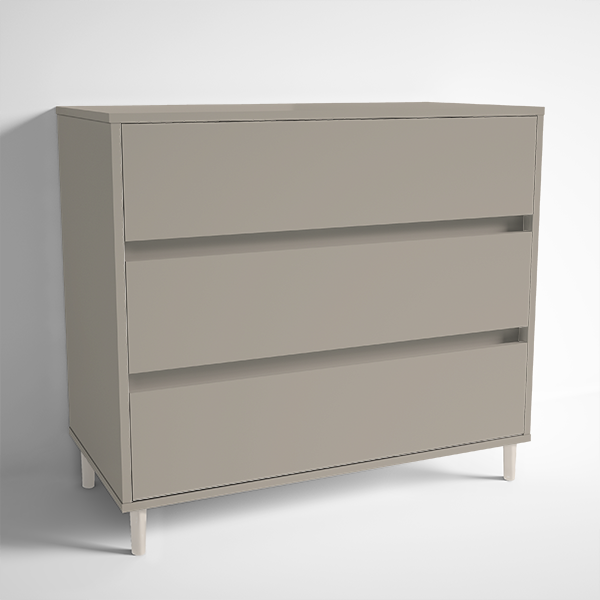 3 Drawer Freestanding Drawer Chest