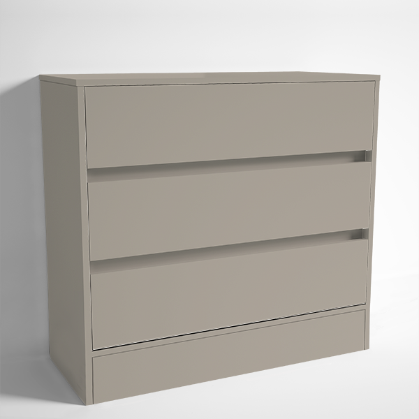 3 Drawer Freestanding Drawer Chest