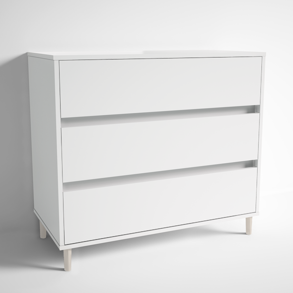 3 Drawer Freestanding Drawer Chest