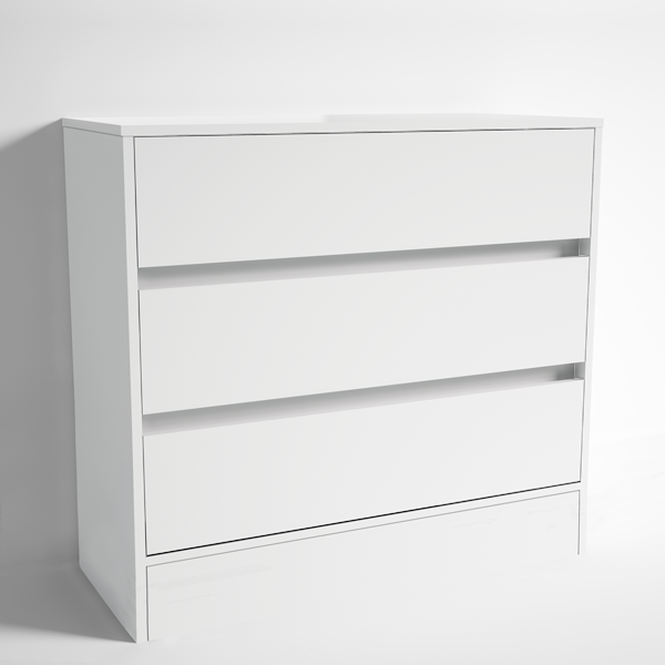 3 Drawer Freestanding Drawer Chest