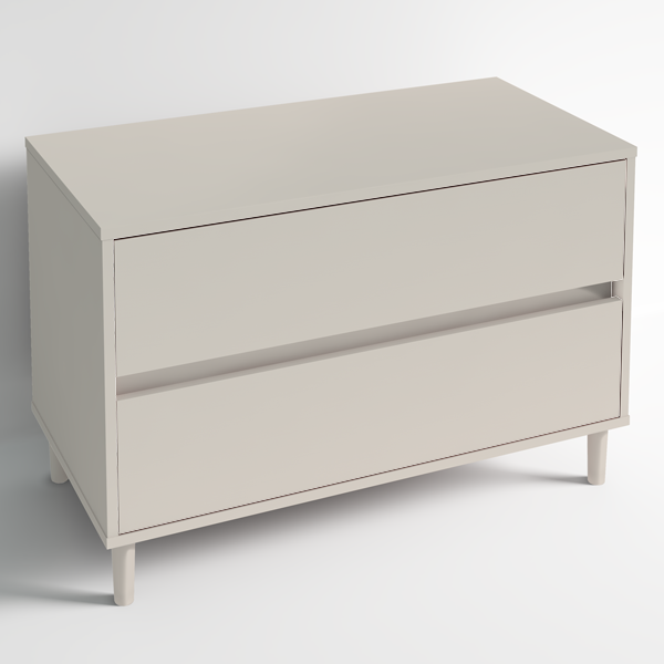 2 Drawer Freestanding Drawer Chest