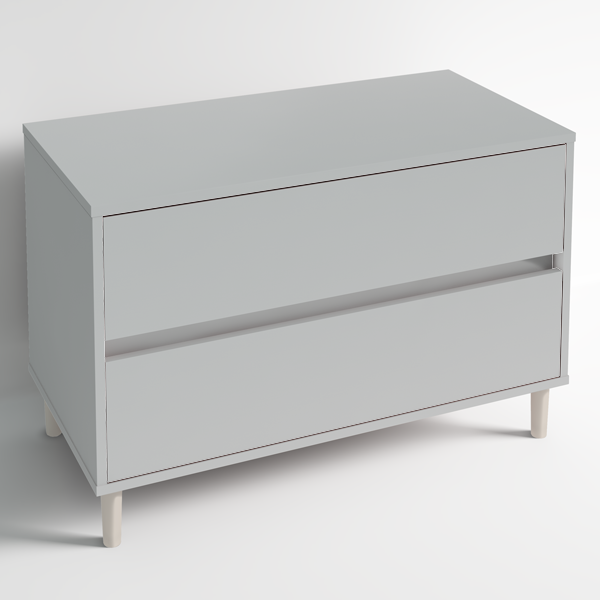 2 Drawer Freestanding Drawer Chest