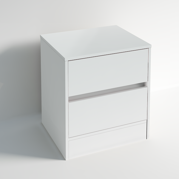2 Drawer Freestanding Drawer Chest