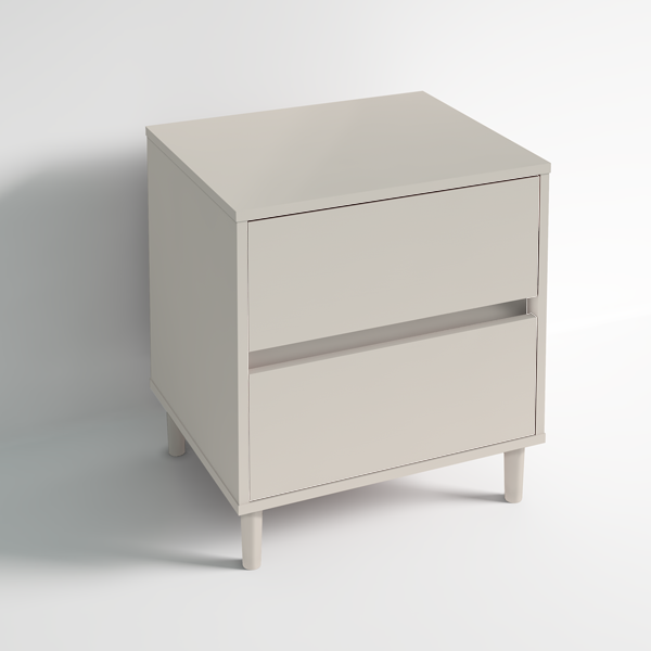 2 Drawer Freestanding Drawer Chest