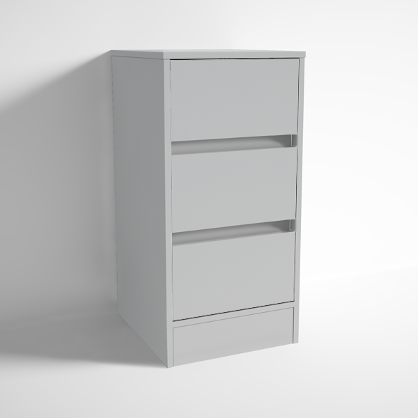 3 Drawer Freestanding Drawer Chest