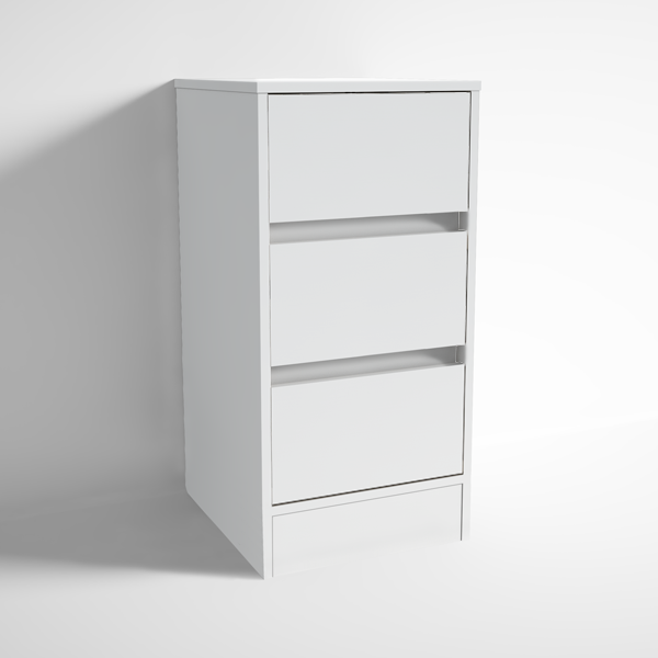 3 Drawer Freestanding Drawer Chest