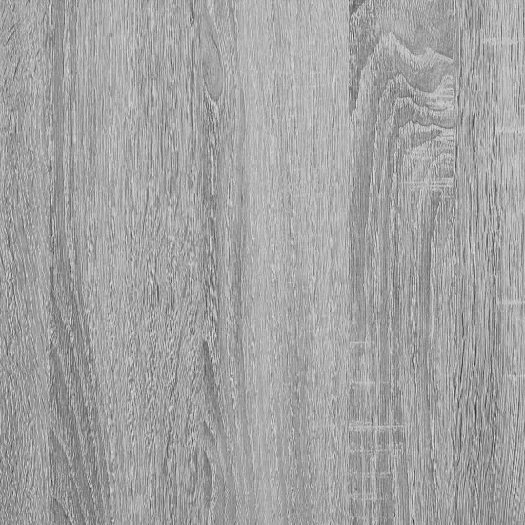 Wardrobe Grey Sonoma 80x50x200 cm Engineered Wood