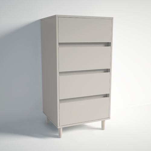 4 Drawer Freestanding Drawer Chest