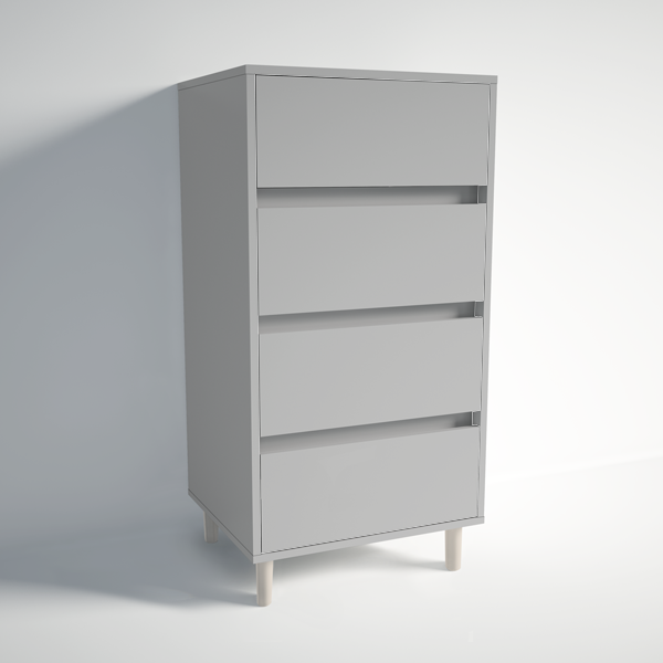 4 Drawer Freestanding Drawer Chest