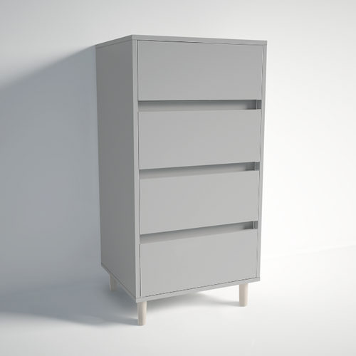 4 Drawer Freestanding Drawer Chest