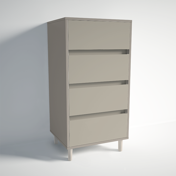 4 Drawer Freestanding Drawer Chest
