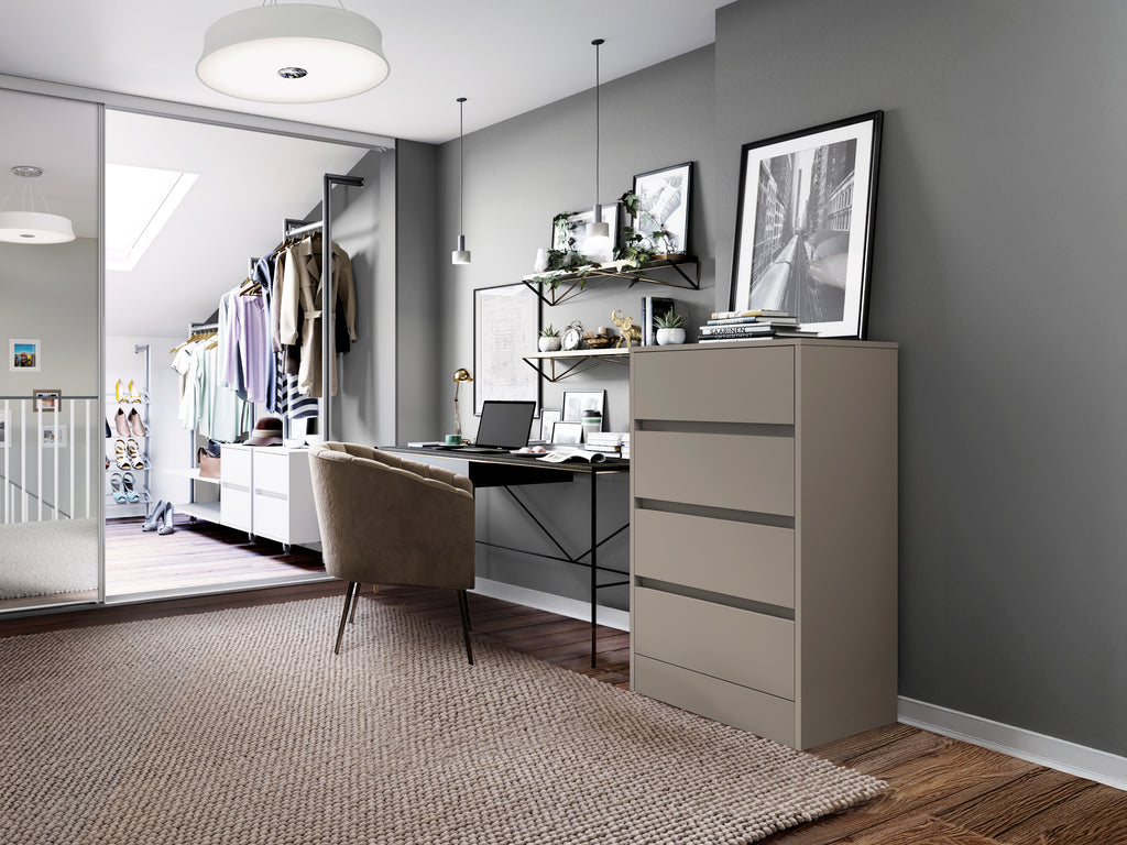 4 Drawer Freestanding Drawer Chest