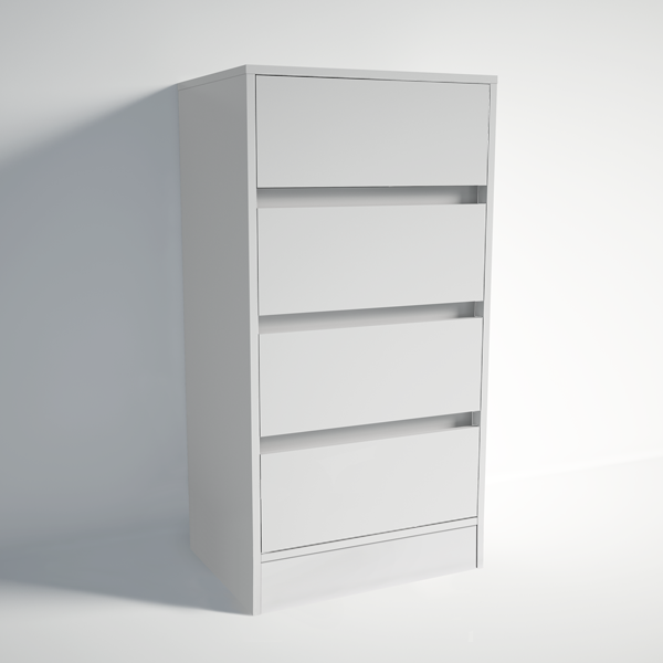 4 Drawer Freestanding Drawer Chest