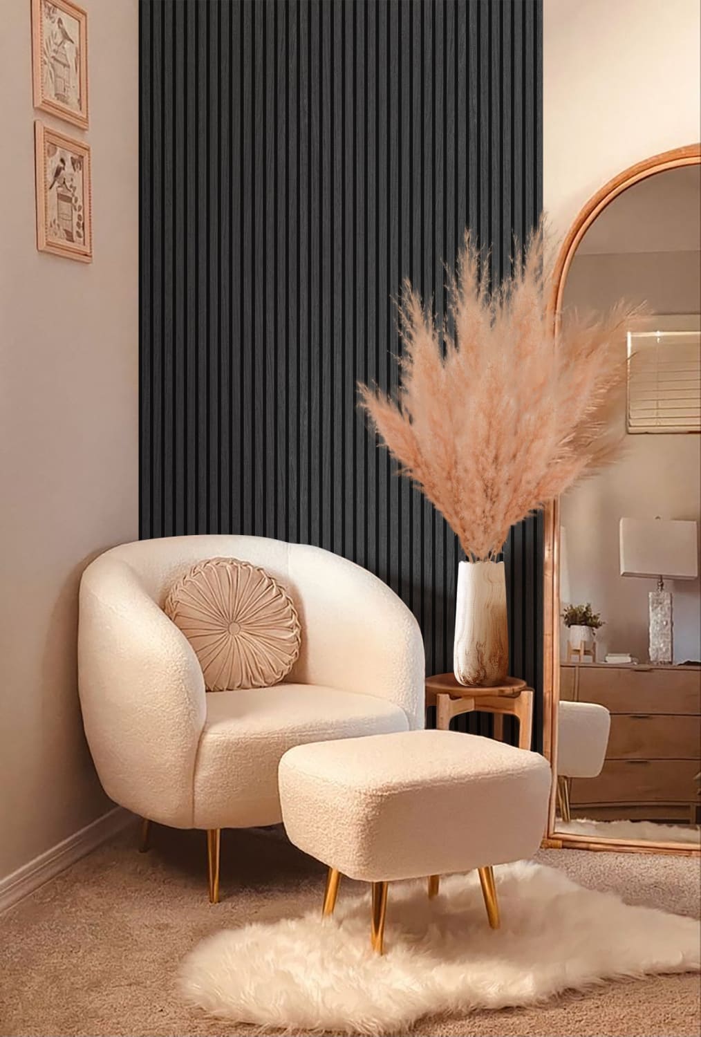 Black Oak Acoustic Wall Panels-3