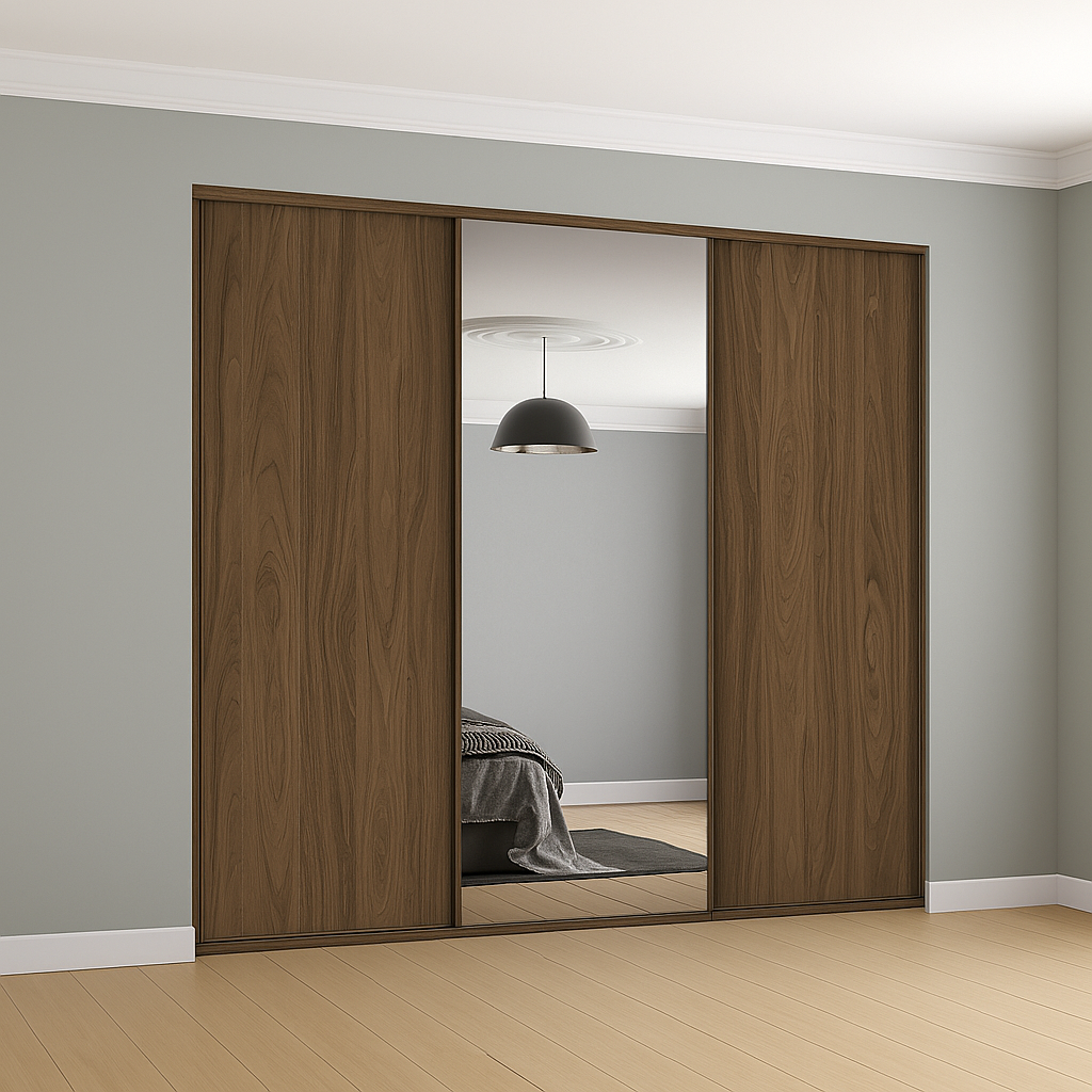 Classic Mirror and Panel Wardrobe Door Kits