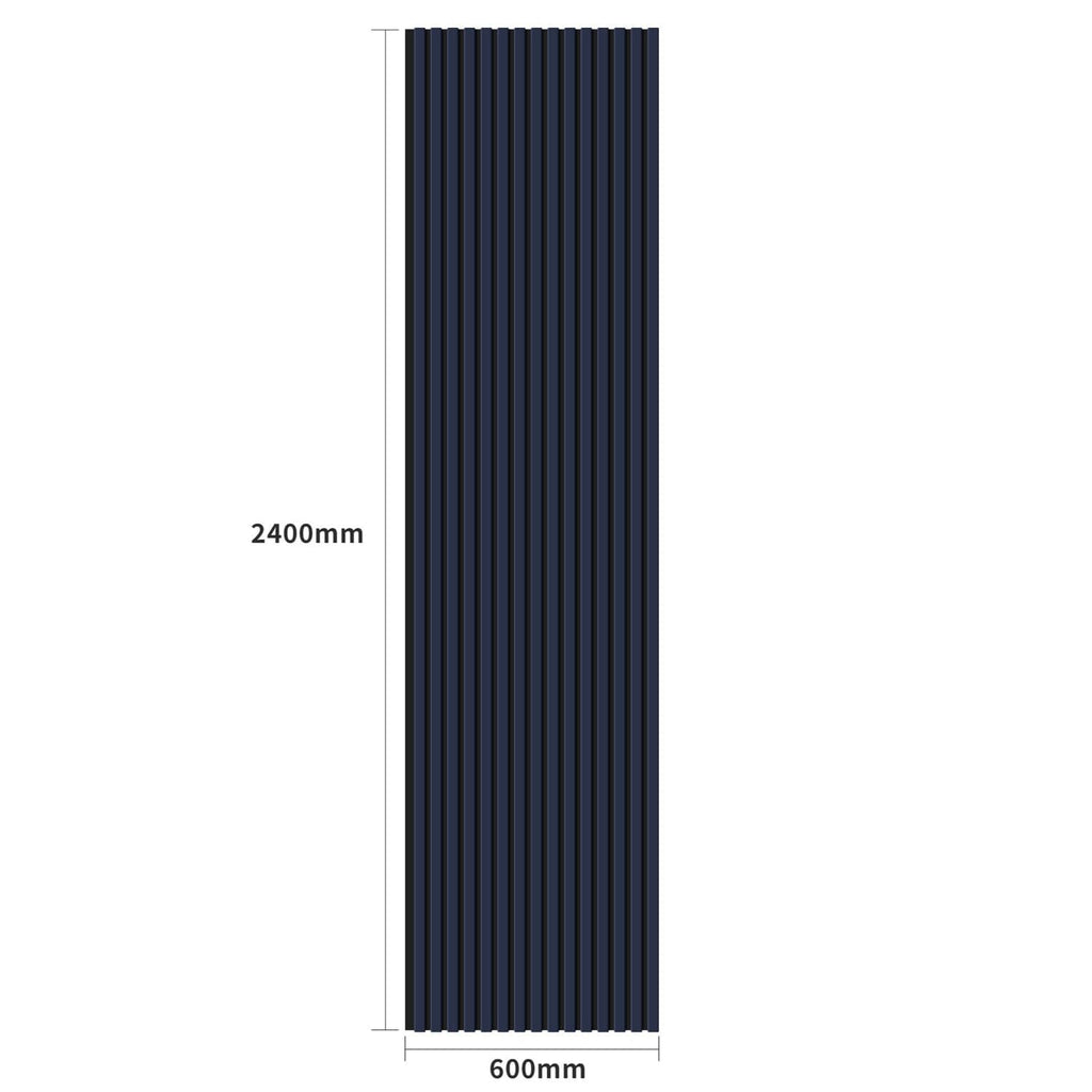 Coloured Acoustic Slatted Wall Panels-2