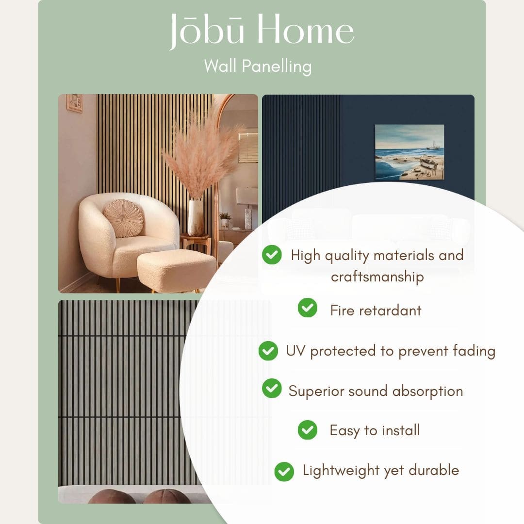 Grey Oak Acoustic Wall Panels