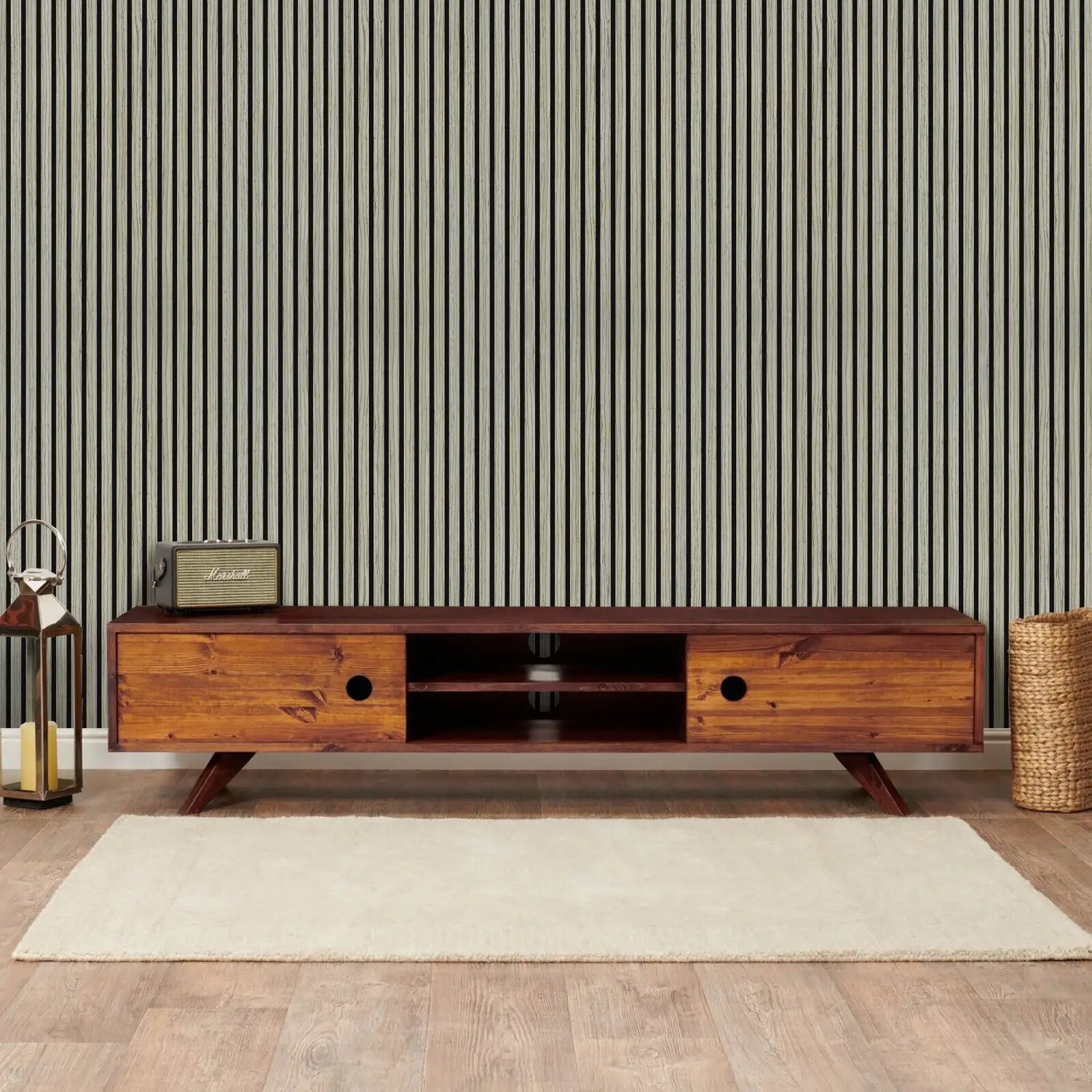 Grey Oak Acoustic Wall Panels-2